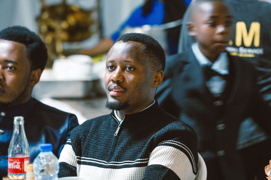 John Mosha at a community event